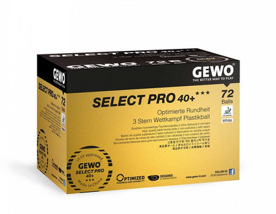 Мячи Gewo SELECT PRO 72 шт