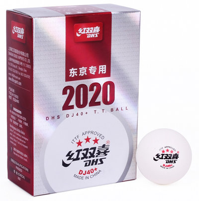 Мячи DHS DJ40+ *** TOKYO 2020 ITTF 6 шт.