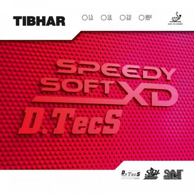 Упаковка накладки Tibhar Speedy Soft XD D.Tecs