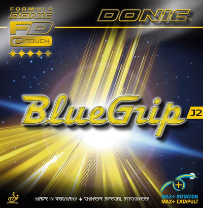Упаковка накладки Donic BlueGrip J2