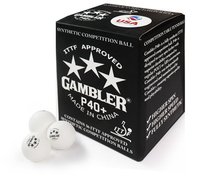 Мячи Gambler P40+ 36 шт