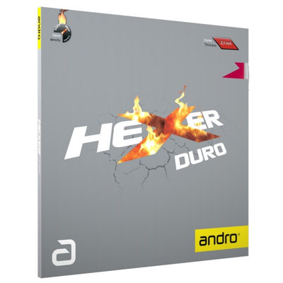 Упаковка накладки andro Hexer Duro