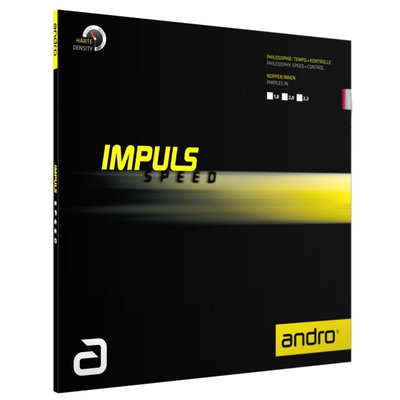 Упаковка накладки Andro Impuls Speed диагональ