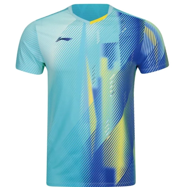 Футболка Li-Ning National AAYW005 голубая