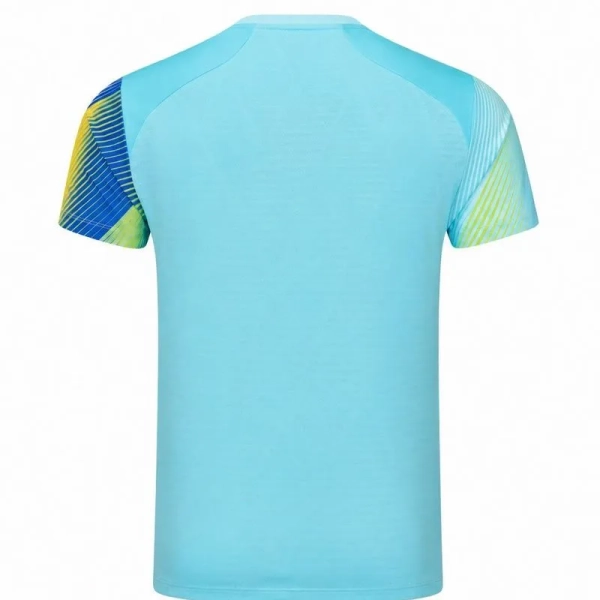 Футболка Li-Ning National AAYW005 голубая спина