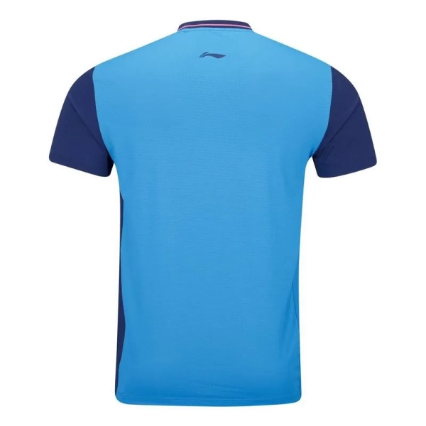 Футболка Li-Ning AAYW009 синяя, спина