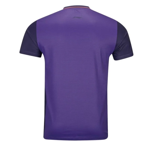 Футболка Li-Ning AAYW009 фиолетовая, спина
