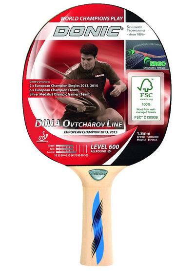 Ракетка DONIC Schildkrot Ovtcharov 600
