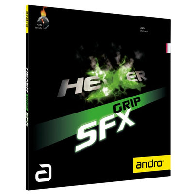 Упаковка накладки andro Hexer Grip SFX