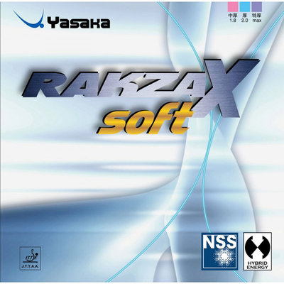 Упаковка накладки Yasaka RAKZA X Soft