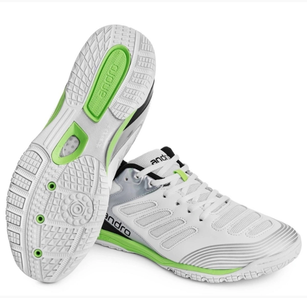 Andro Shoes Cross Step 2 white/black/green