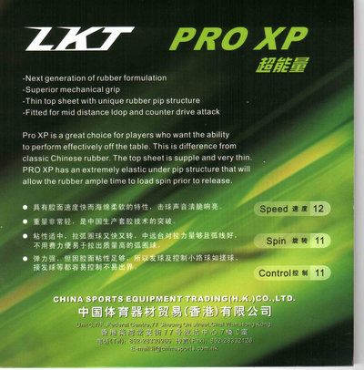 описание накладки Pro XP