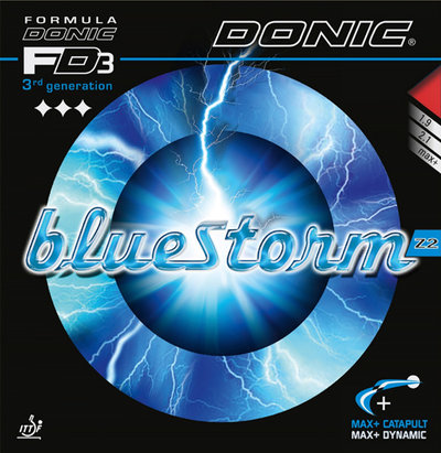 Упаковка накладки Donic BLUESTORM Z2