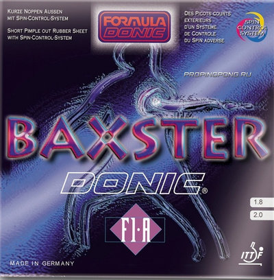 Упаковка накладки Donic Baxster F1-A