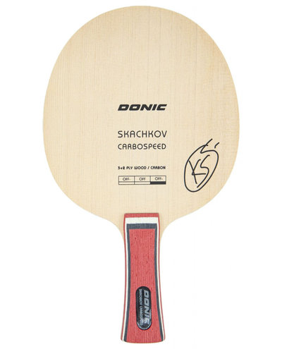 Основание Donic Skachkov Carbospeed ручка FL вертикальный вид