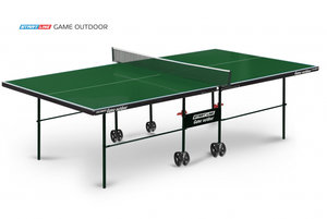 Теннисный стол для улицы Game Outdoor зеленый
