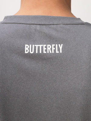 Футболка Butterfly Special серая логотип на спине
