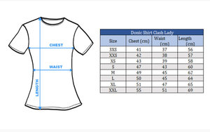 Donic Clash Lady размеры