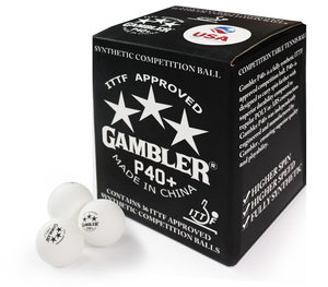 Мячи Gambler P40+ 36 шт