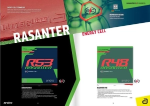 Накладки andro Rasanter R53 и R48