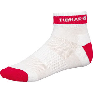 Носки Tibhar Basic бело-красные
