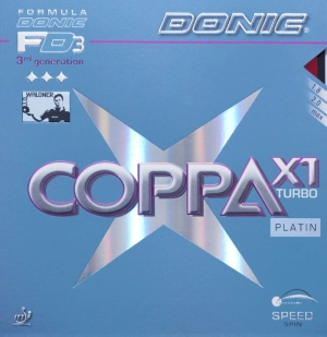 Упаковка накладки Donic Coppa X1 Turbo