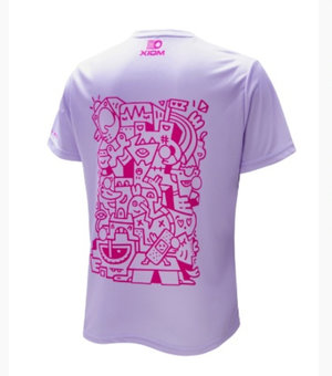 Футболка Xiom  Lab фиолетовая спина