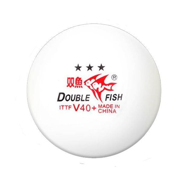 мячи Double Fish V40 3* TWC