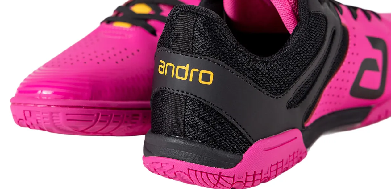 Задняя часть кроссовка Andro Cross Step Pro розовые