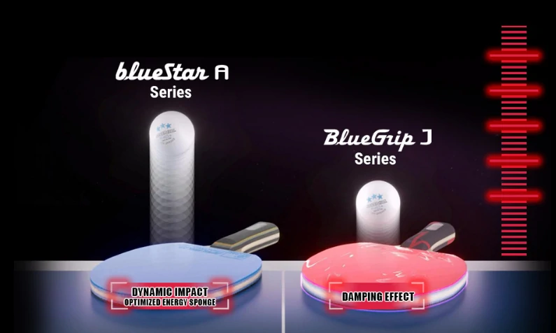 donic bluegrip j ball comparision